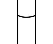 Coloriage et dessins gratuit Un tube &agrave; essai en contour à imprimer