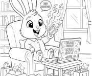 Coloriage Acheter en ligne avec sa carte de cr&eacute;dit