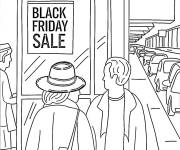 Coloriage Image de Black Friday cp