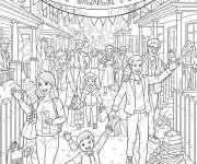 Coloriage Joyeux Black Friday