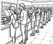 Coloriage Publicit&eacute; Black Friday avec 50 % de r&eacute;duction