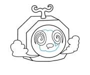 Coloriage et dessins gratuit Blox Fruit nuage à imprimer