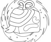Coloriage Blox Fruit Pain