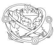 Coloriage Blox Fruits East Dragon