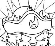 Coloriage Blox Fruits flame