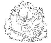 Coloriage Blox Fruits Gas