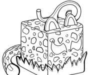 Coloriage Blox Fruits L&eacute;opard