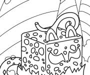 Coloriage Blox Fruits L&eacute;opard &agrave; motif