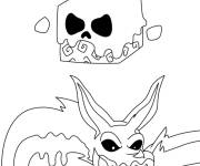 Coloriage Blox Fruits monstres