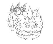 Coloriage Blox Fruits Phoenix