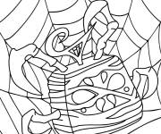 Coloriage Blox Fruits Spider