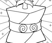 Coloriage Blox Fruits Spin