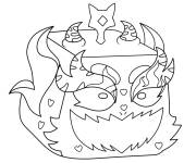 Coloriage Blox Fruits West Dragon