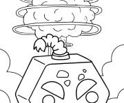 Coloriage Bomb Blox Fruits