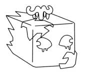 Coloriage et dessins gratuit chibi Blox Fruits à imprimer