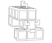 Coloriage Creation Blox Fruit de Roblox