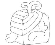 Coloriage et dessins gratuit Douleur fruit de Blox Fruits à imprimer