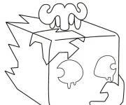 Coloriage et dessins gratuit Glace Blox Fruits à imprimer