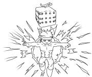 Coloriage Gronder Blox Fruits