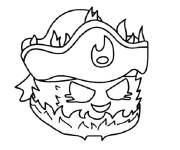 Coloriage Pirate Blox Fruits