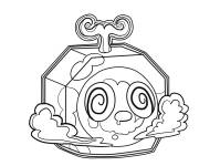 Coloriage Portail du jeu blox fruits