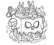 Coloriage Venin Blox Fruits