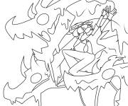 Coloriage Venom Blox Fruits