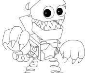 Coloriage Boxy Boo adorable