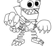 Coloriage Boxy Boo chibi