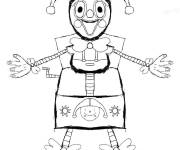 Coloriage et dessins gratuit Boxy Boo comme un clown à imprimer