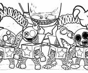 Coloriage Boxy Boo effrayant