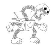 Coloriage Boxy Boo en col&egrave;re