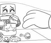 Coloriage et dessins gratuit Boxy Boo en pleurant à imprimer