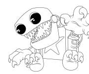 Coloriage Boxy Boo kawaii