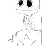 Coloriage et dessins gratuit Boxy Boo pour maternelle à imprimer
