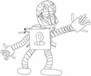 Coloriage et dessins gratuit Boxy Boo pour petits enfants à imprimer