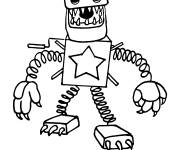 Coloriage Boxy Boo simple