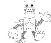 Coloriage Boxy Boo te salue