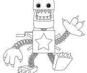 Coloriage et dessins gratuit Boxy Boo vue de face à imprimer