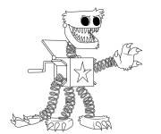 Coloriage Colorie Boxy Boo