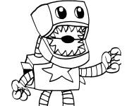 Coloriage Illustration de Boxy Boo