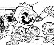 Coloriage Le m&eacute;chant Boxy Boo