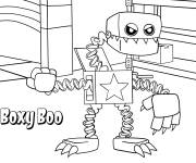 Coloriage Le personnage au nom Boxy Boo