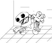 Coloriage Robot Boxy Boo monstrueux