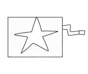 Coloriage et dessins gratuit Simple boite de Boxy Boo à imprimer