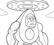 Coloriage Abonono Schimpazinono