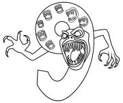 Coloriage Animal Brainrot