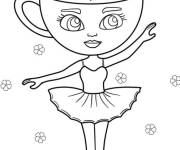 Coloriage Ballerina Cappuccina