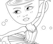 Coloriage Ballerina Cappuccina meme italien