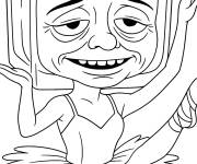 Coloriage Ballerine Cappucina qui danse
